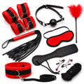 Bondage Kit with Plush Restraints for Couples