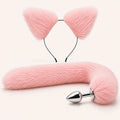 Vixlet Fox Tail Anal Plug & Ears Set